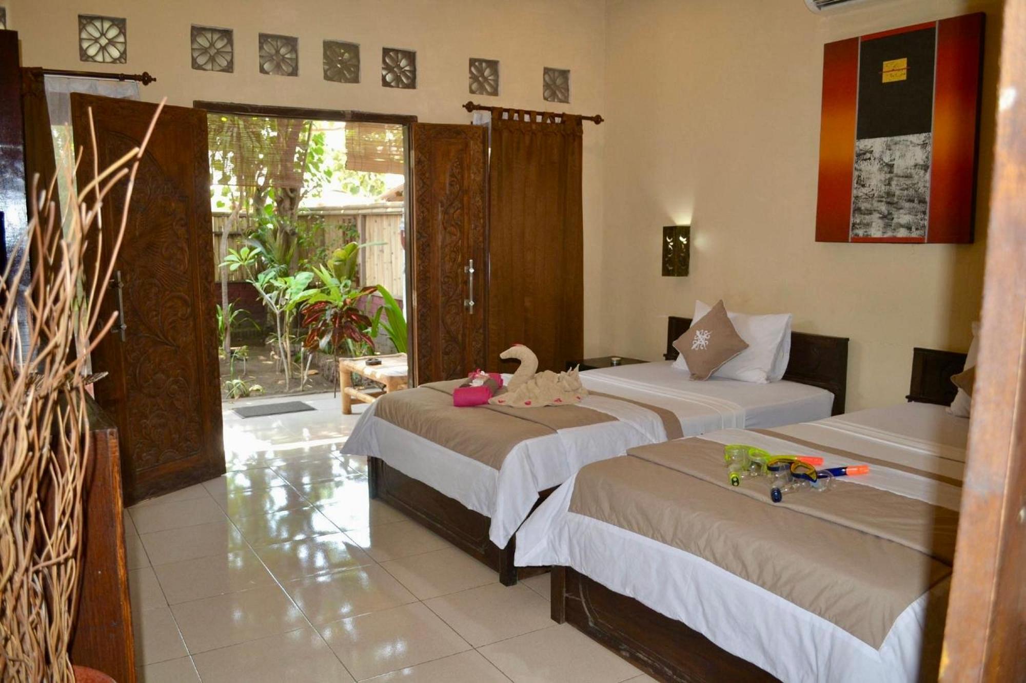 Zoe Bungalows Gili Trawangan Exteriör bild
